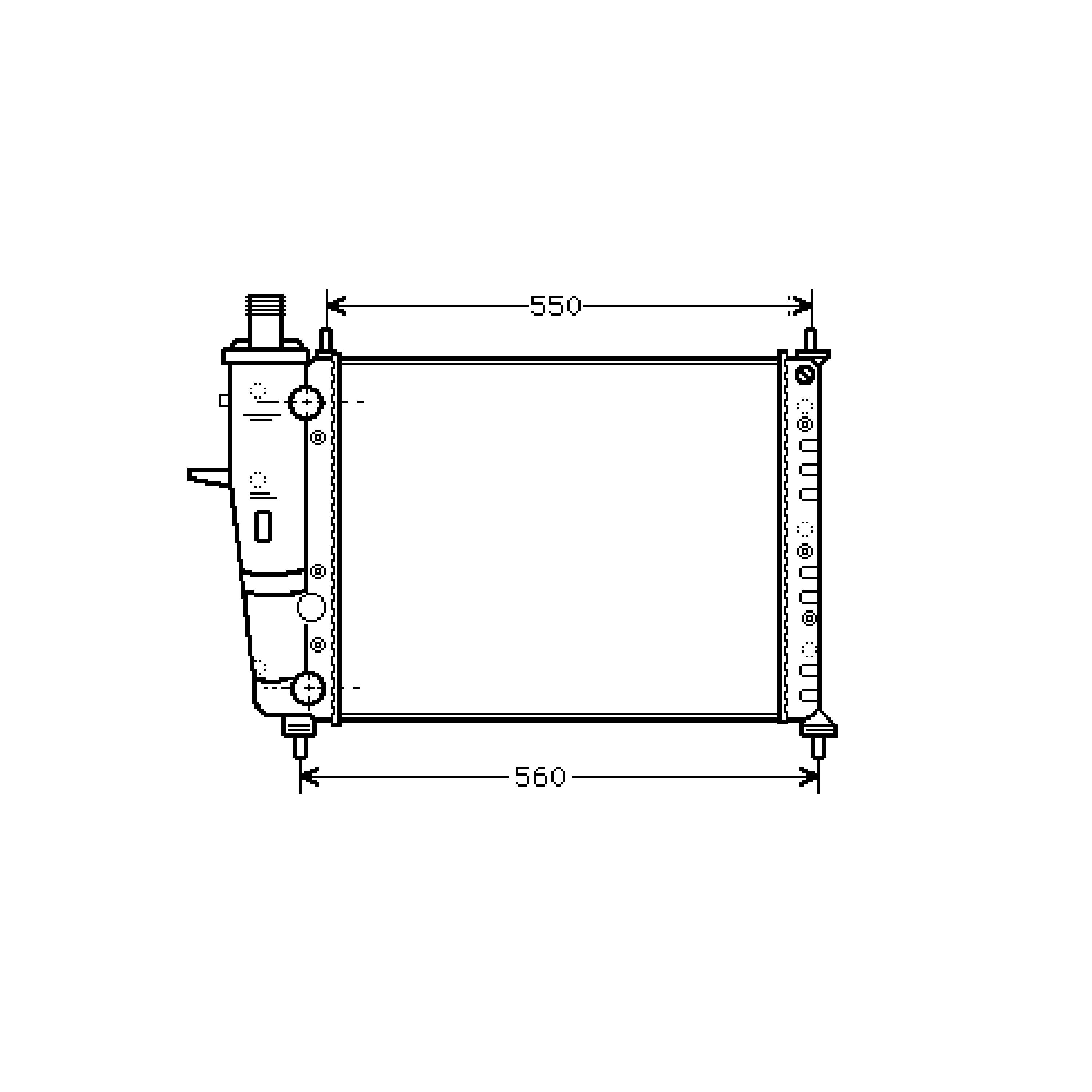 2FT222_11 FIAT Brava 1.6 i -16V. 1581cc 09/98 onwards Manual gearbox only vehicles without A/C (OE 46480388)