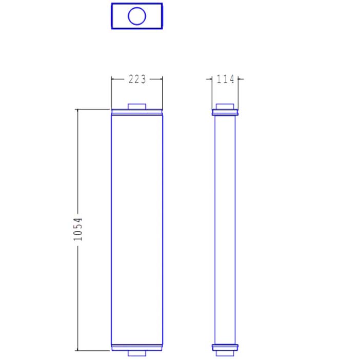 GENERATORS Bearward (1000 x 220 x 86 / 2GE103_10) - Aaron Radiator