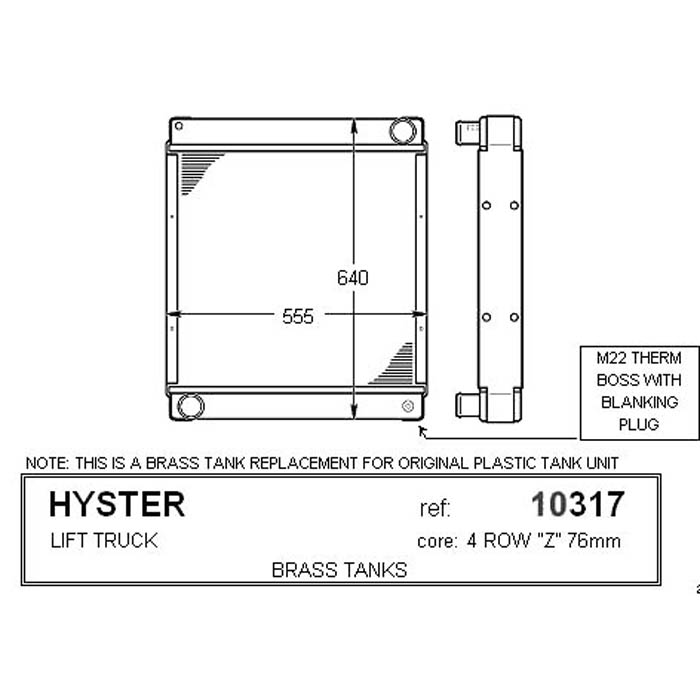 Hyster Archives - Aaron Radiator